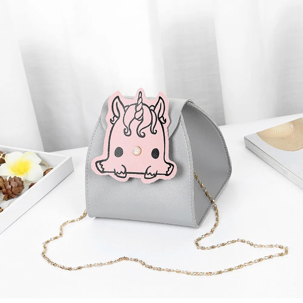 

Unicorn Printing Women Shoulder Bags Fashion Casual Satchel Mini Unicorn Printed Bags Boys and Girls Zipper Messenger Bags#Z