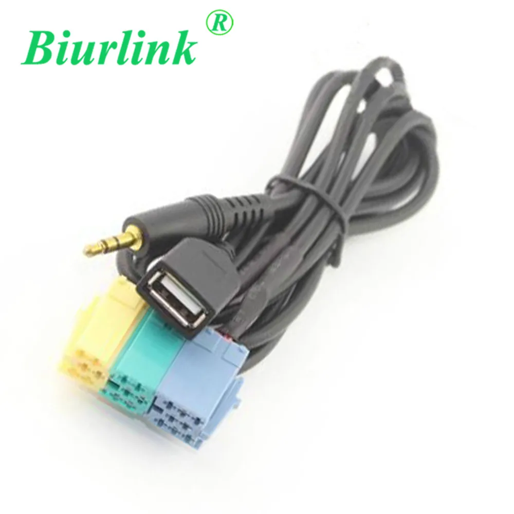 3.5MM USB Adapter AUX IN Cable for Hyundai Kiain Cables, Adapters