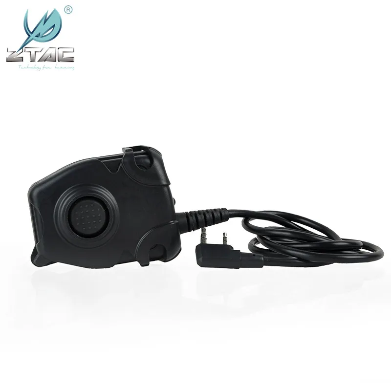 Тактическая гарнитура Z Tac Peltor Bowman Elite II PTT кабель штекер для мотора ol Kenwod Midland Radio Z112