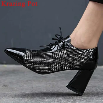 

2019 hot selling British style mixed colors natural leather high heels zipper pumps original design pointed toe daily shoes L53