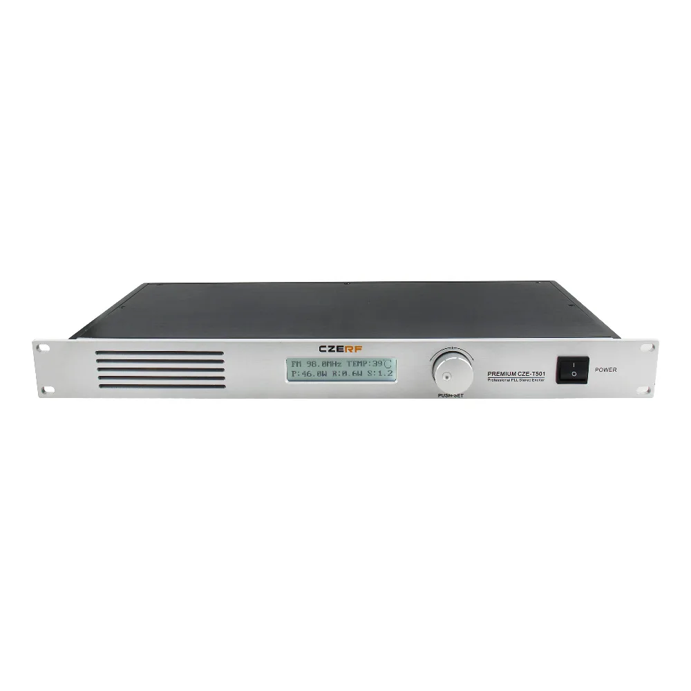 Профессиональный CZE-T501 0-50 Вт регулируемый fm-стерео передатчик вещательная радиостанция+ дипольная антенна+ микшер+ микрофон