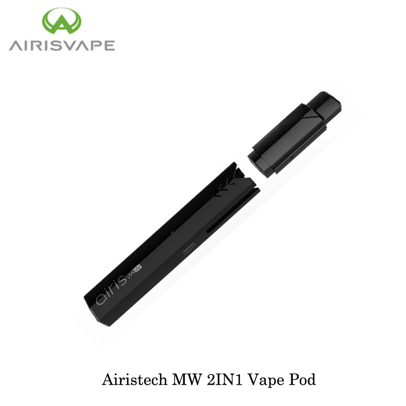 Электронная сигарета Airistech MW 2 в 1 вейп POD 420 мАч с керамической камерой резьба 510