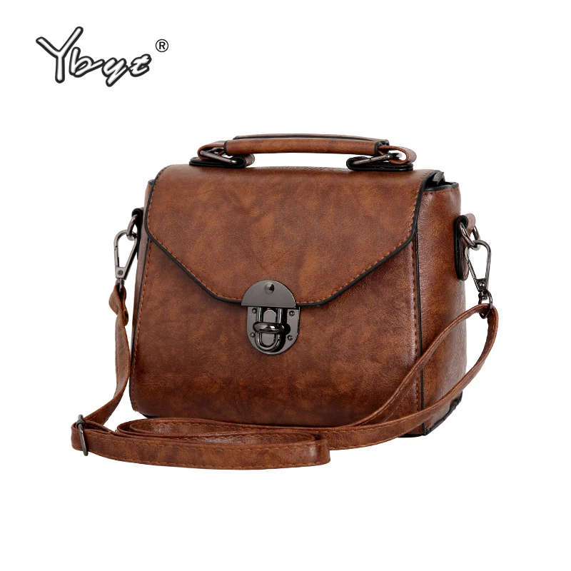 YBYT brand 2018 new vintage casual women PU leather small package