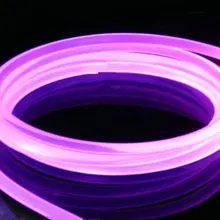 10 м PMMA сторона свечение волоконно-оптический кабель 8 мм(диаметр) Автомобиль Главная DIY светодиодный освещение подвесной светильник занавес свет дома бассейн Декор RGB