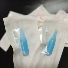 50 шт. 3F Перманентный макияж бровей машина губ иглы шапки Индивидуальная упаковка стерильные одноразовые наконечники игл для татуажа питания