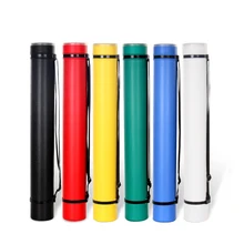 Большой черный утолщение телескопическая картина труба картина баррель портативный пластиковый загрузки рисования баррель художественные принадлежности