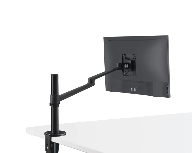 suporte hyvarwey para laptop com ajuste de altura monitor cabeça de montagem carga de