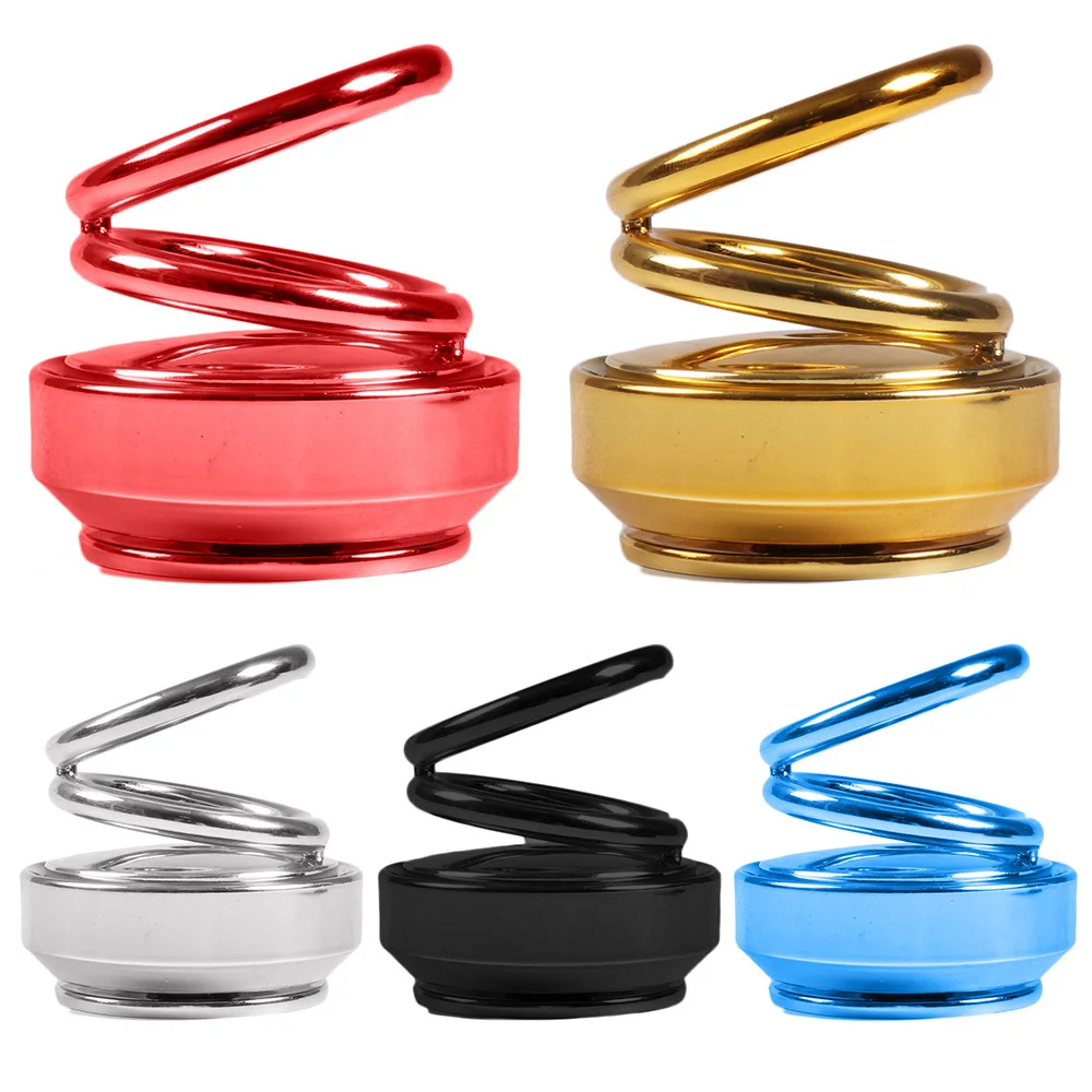

NEW Car Air Purifier Fragrance Case Double Ring Rotating Aromatherapy Cool Mist High-end Rotating Interior Furnishing Articles