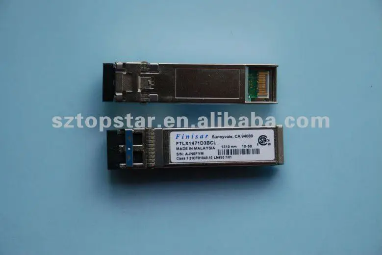 leo FTLX1471D3BCL Finisar 10.3G 1310nm 10KM SFP+ Fiber Optic Module | Мобильные телефоны и аксессуары