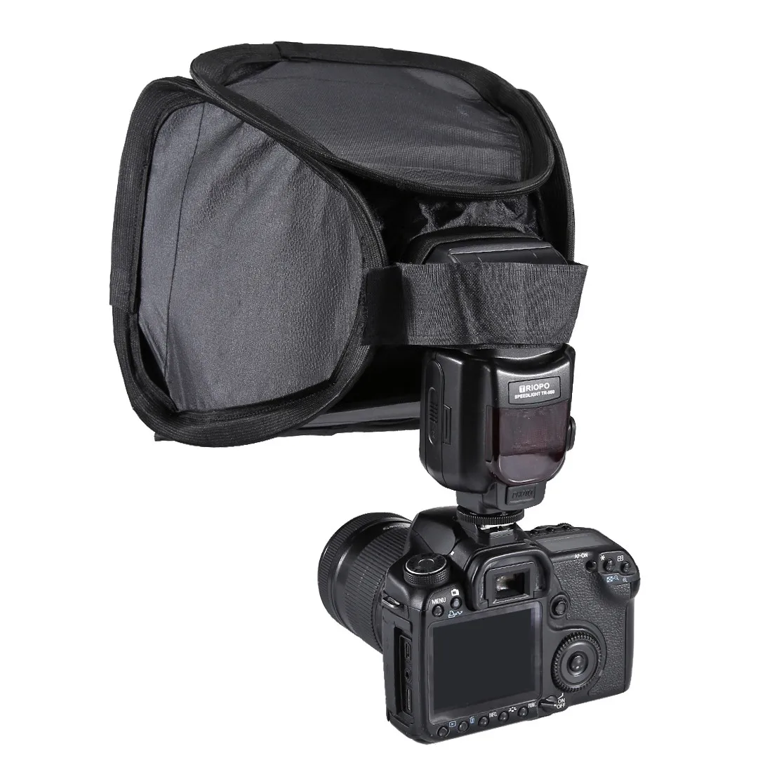 

9inch/23cm Portable Versatile Professional Softbox Kit for Flash Speedlite Jul20