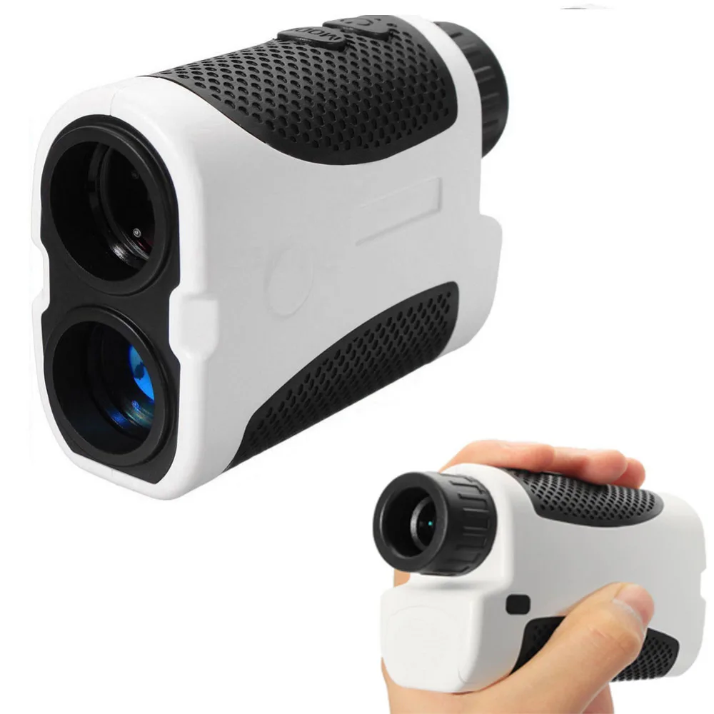  400m Outdoor Golf Rangefinder Slope Compensation Angle Scan Binoculars Rangefinder Hunting Digital 