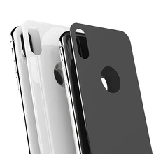 ShuiCaoRen для iPhone X, защитная пленка для задней панели, закаленное стекло, полностью изогнутая 4D задняя защитная пленка для iPhone X, iPhone X