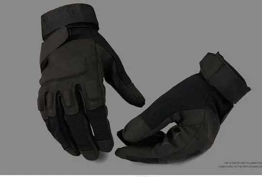 

US special forces combat fighting half-finger gloves men Blackhawk tactical anti-cut outdoor sports full finger