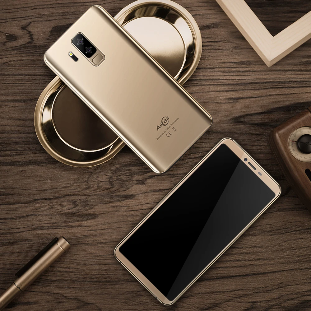 Allcall S5500 5500 мАч 3G смартфон 18:9 5,99 дюймов Android 8,1 MTK6580M четырехъядерный 2 Гб ОЗУ 16 Гб ПЗУ задняя двойная камера мобильный телефон