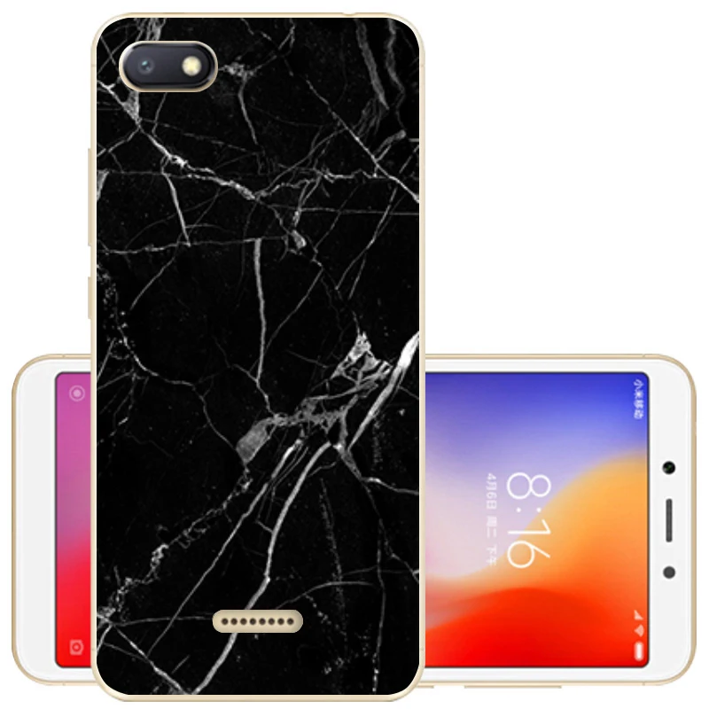Чехол для Xiaomi Redmi 6A чехол Мягкая силиконовая задняя крышка телефона 6 A Redmi6A Redmi6