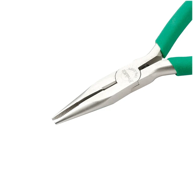 Long Titanium Steel Needle Nose Pliers Cutter Cutting Non-slip Handle Titanium Have Teeth Long Nose Pliers Pointed Tip Pliers