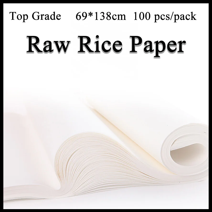 Raw Papel de arroz chinês para Pintura