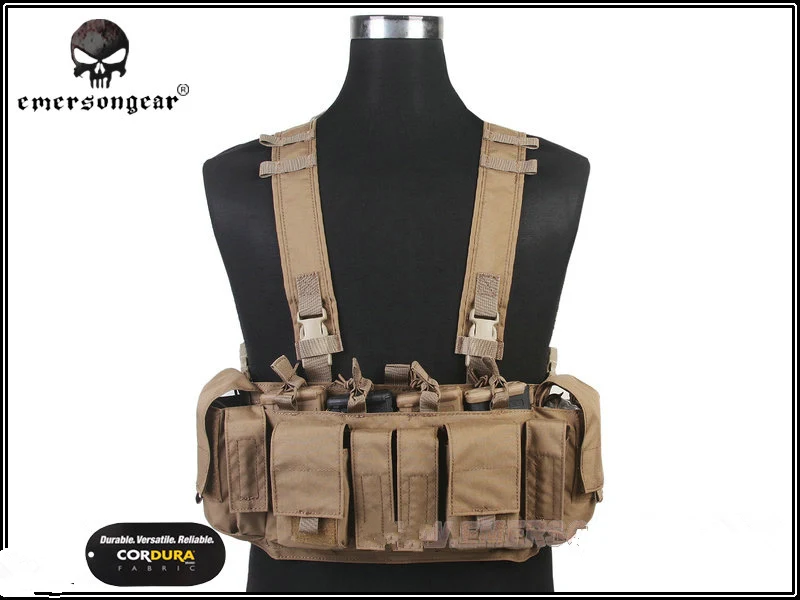 CB 2017EmersonGear MF стиль UW IV нагрудная установка 500D Molle тактический жилет с несколькими карманами для EDC инструменты фонарик Фонарь BBs патчи - Цвет: CB