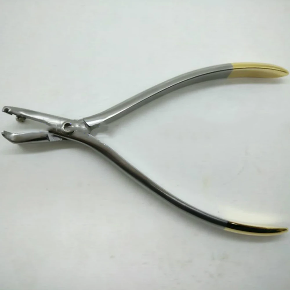 1 pc Dental Distal End Bending Pliers for Wires Dentist Orthodontic Surgical Instrument Equipment Device surgical equipment vein clip applicator and bulldog applier