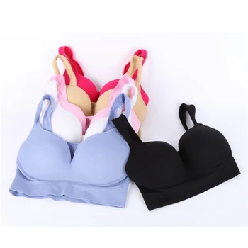 

Women Bras Girl's Racerback Bra Seamless Wireless Underwear