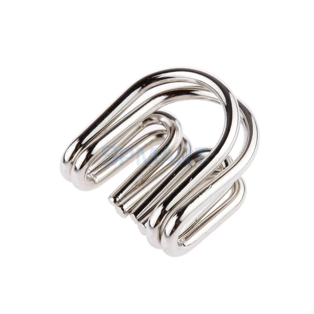 8Pcs Educational Toy Chinese Ring Puzzle 9 Linked Rings Classic Toy Kid