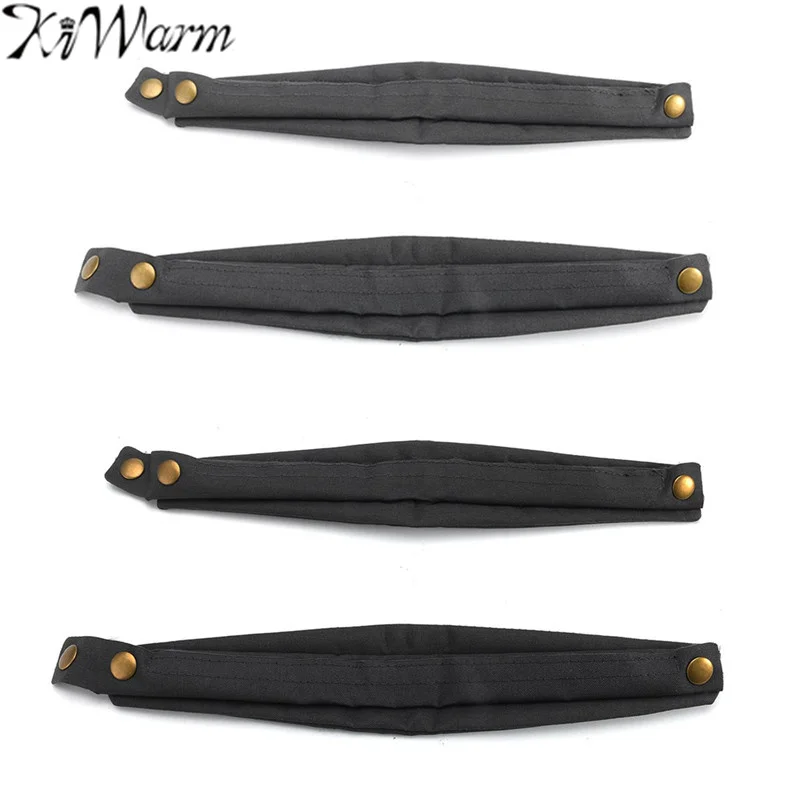 

KiWarm Wholesale Anti Slip Classic Pratical Coulpe Black Grey Cloth Backpack Shoulder Srap Pad For Outdoor Travel Bag Fabric