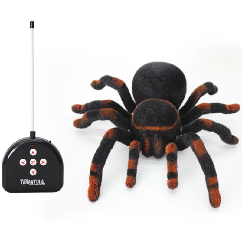 Электронные Домашние животные дистанционное управление моделирование паук 11 ''4ch реалистичные паук с радиоуправлением страшные игрушки