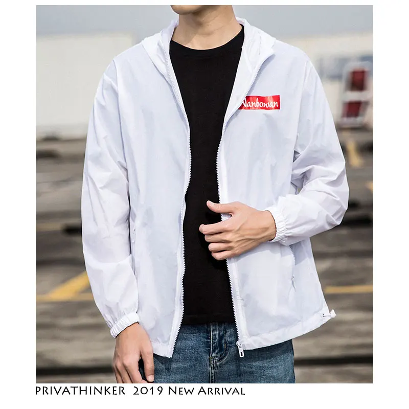 Privathinker 2019 Sunscreen Men Clothes Streetwear Outerwear Coat Thin Jackets Summer Sun Proteection Mens Comic Print Jacket Privathinker 2019 Sunscreen Men Clothes Streetwear Outerwear Coat Thin Jackets Summer Sun Proteection Mens Comic Print Jacket