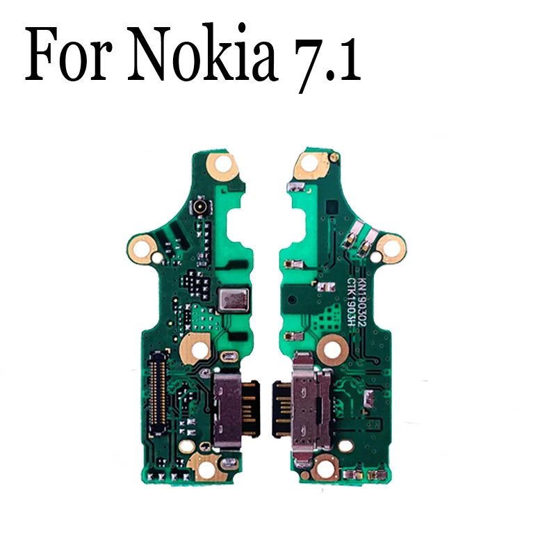 Новинка Оригинальная док станция для Nokia 7 1 USB порт зарядки микрофон Модуль платы