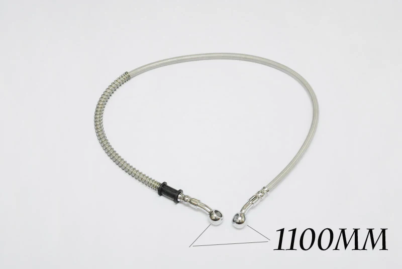 

Brand new 100% 1100MM MOTORCYCLE MADE STAINLESS STEEL BRAKE LINES HOSES 10MM caliber Clutch modification Universal