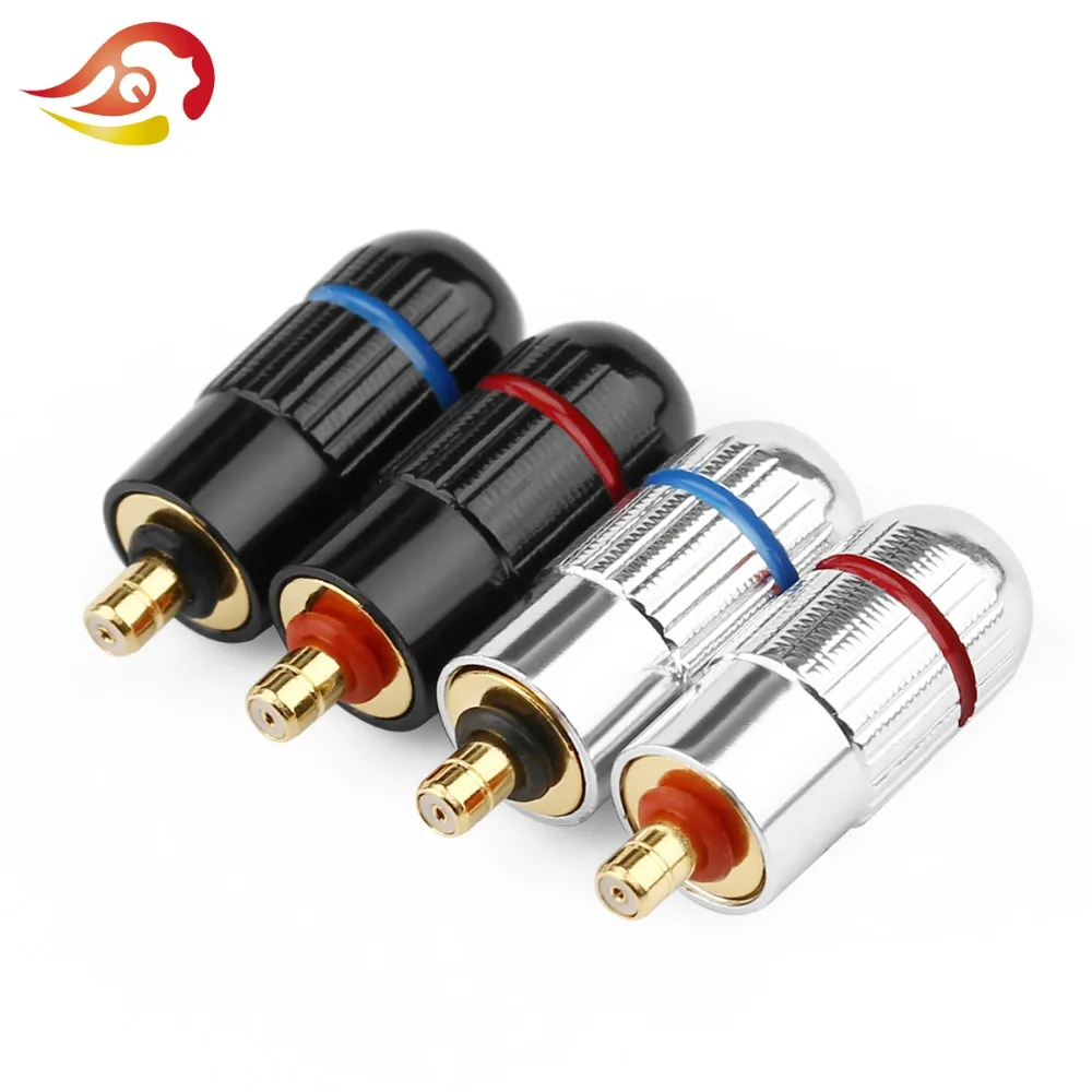 QYFANG DIY Splice Adapter HiFi Earphone Pin Headphone Plug For UE UE6 PRO Lighting SUPERBAX IPX Solder Wire Connector Audio Jack