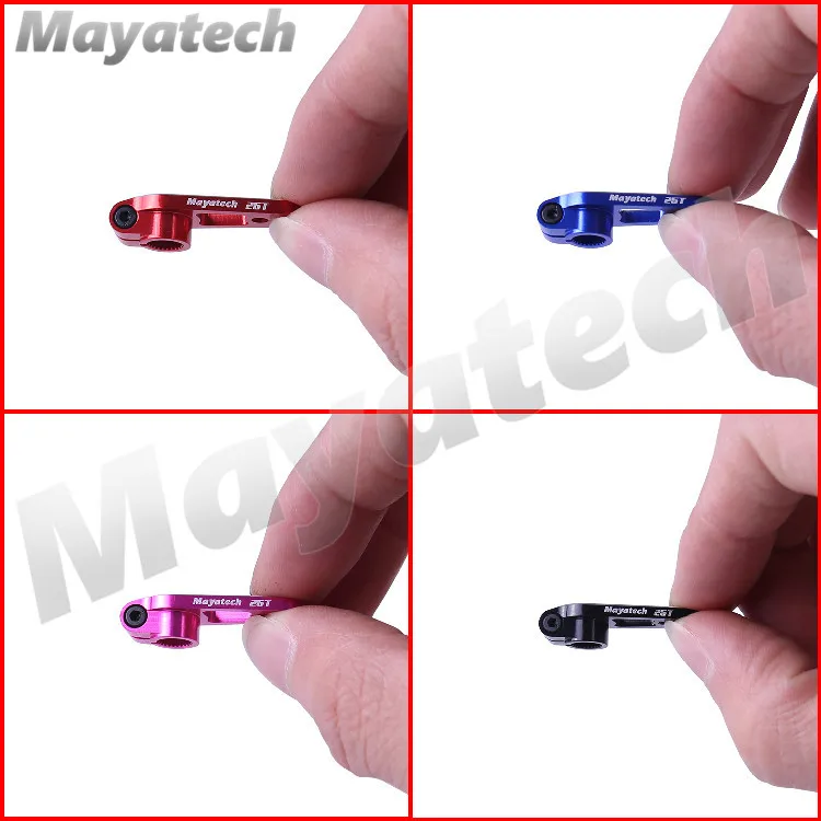 Сервогудок MT8 25 T алюминиевые рулевые колодки с зубьями для Futaba Savox Power HD Motors Sakura D4 RC