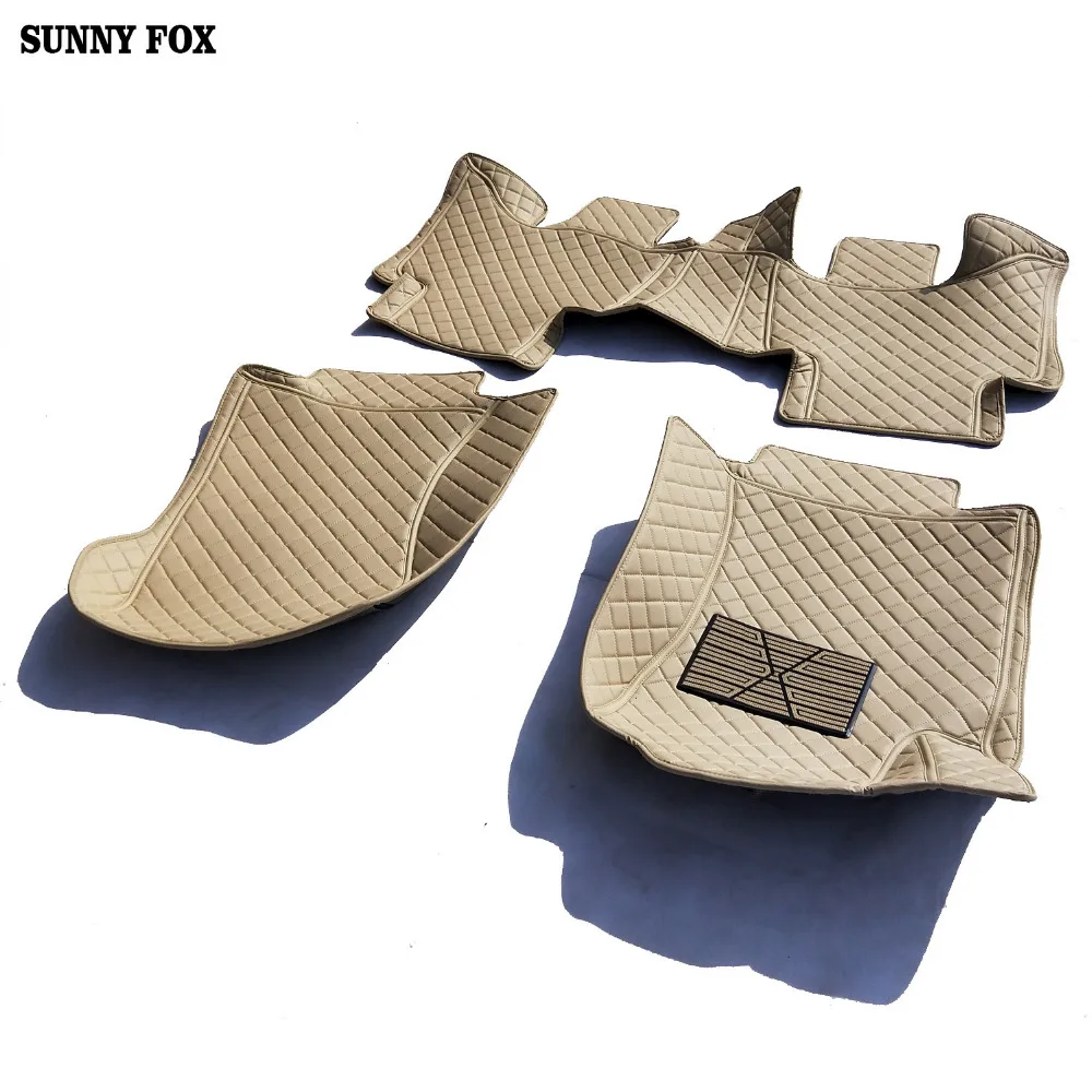 SUNNY FOX foot case car floor mats for BMW 3 series E90 E91 E92 E93
