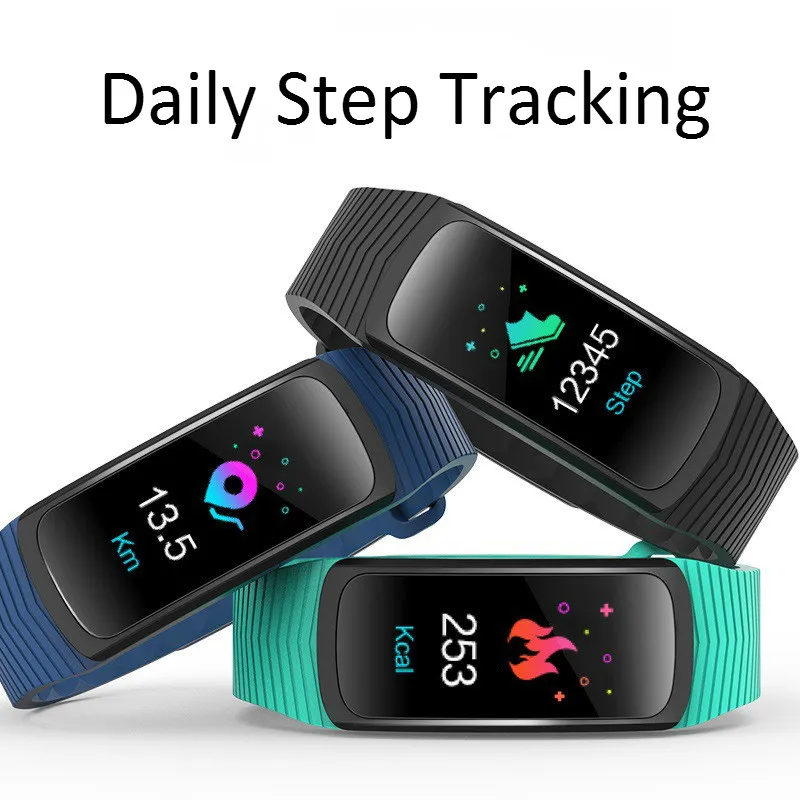 B3 Smart Band Heart Rate Monitor Tracker Fitness Tracker Smart Bracelet Blood Pressure Smart Wristband Women Men Watch for phone