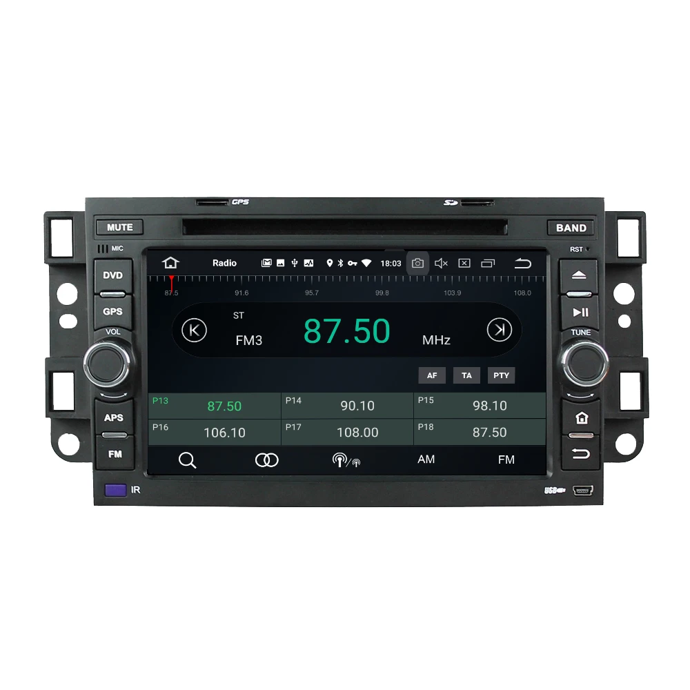 Perfect Belsee Android 9.0 4GB 8 Core PX5 Car Radio Stereo 2 Din GPS Unit Autoradio Multimedia DVD Player for Chevrolet Captiva Epica 4