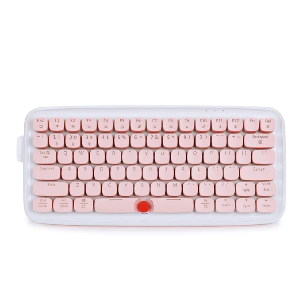 

Dual-Mode Bluetooth RGB Backlight Tablet Mobile Phone Desktop Notebook Mechanical Keyboard for PC Computer Bluetooth Wireless