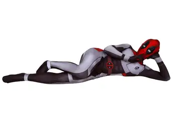 

2019 Movie Avengers Endgame Quantum Realm Cosplay Costume Avengers 4 Deadpool Kostuum Kids Adult 3D Print Fullbody Cosplay