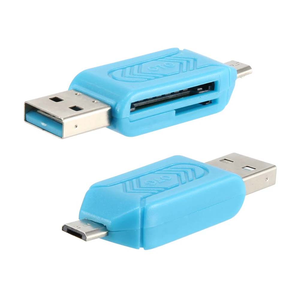 

USB 3.0 SD/Micro SD TF OTG Micro USB Smart Memory Card Adapter for Laptop Android Phones XM66