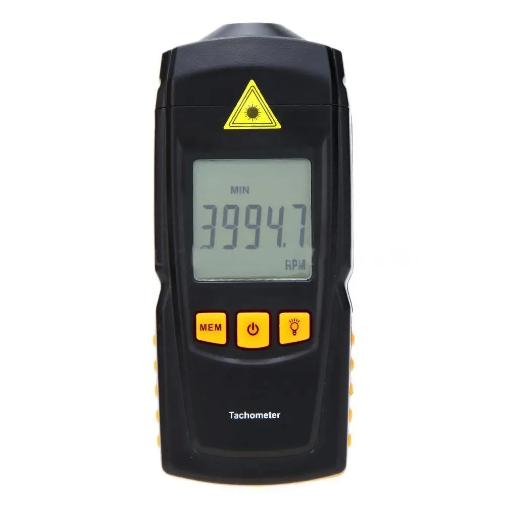

Non-contact LCD Digital Laser Tachometer Meter Tester Range 2.5-99999RPM
