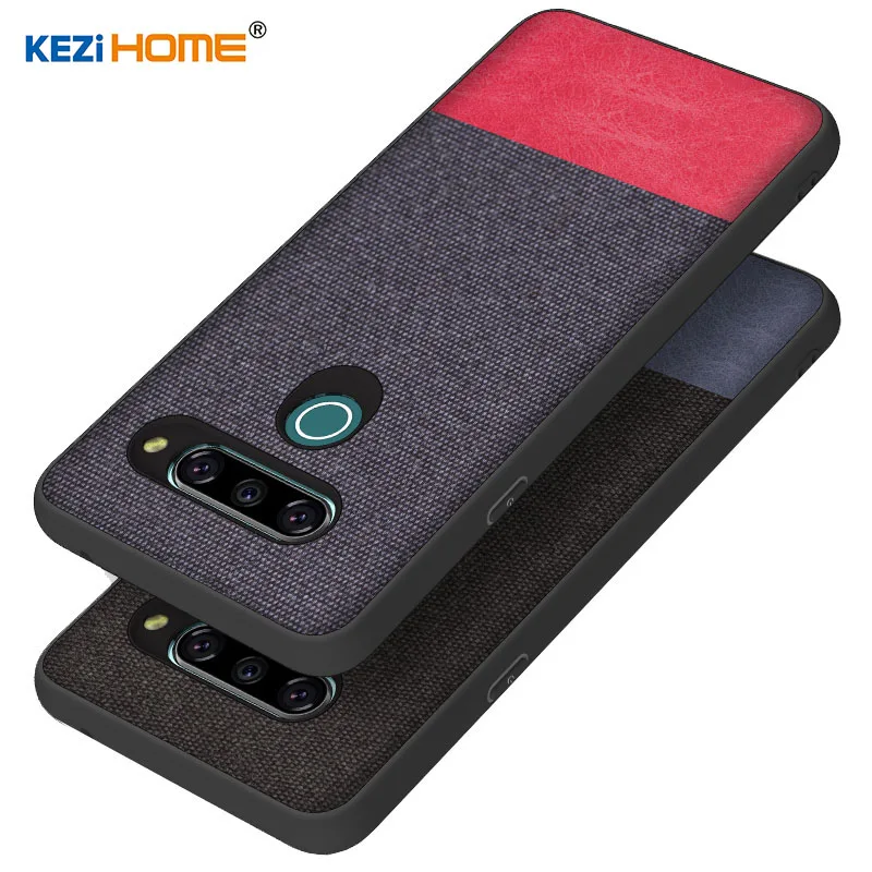 

KEZiHOME Case for LG G6 G7 G8 G8s ThinQ Luxury Cloth Texture Soft TPU Silicone Cover For LG Stylo 5 K40 V40 Phone Case Coque