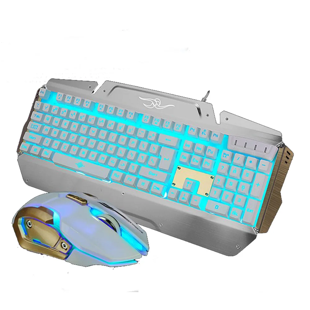 DeepFox проводная светодиодная мультимедийная эргономичная Usb игровая клавиатура