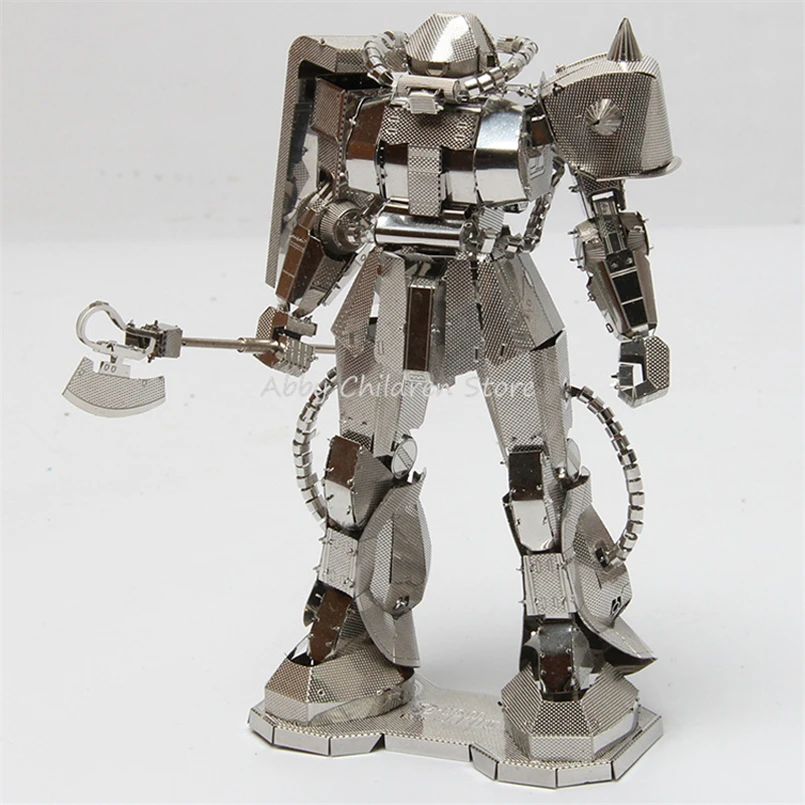 

3D Metal Puzzle 3D Metal Model Robot Jigsaw Puzzle Games Stainless Steel Learning Educational Kids Toys for Children Adults