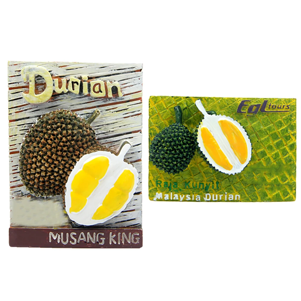 3D магнит на холодильник сувенир из Таиланда имитация фруктов Durian Смола магнитная