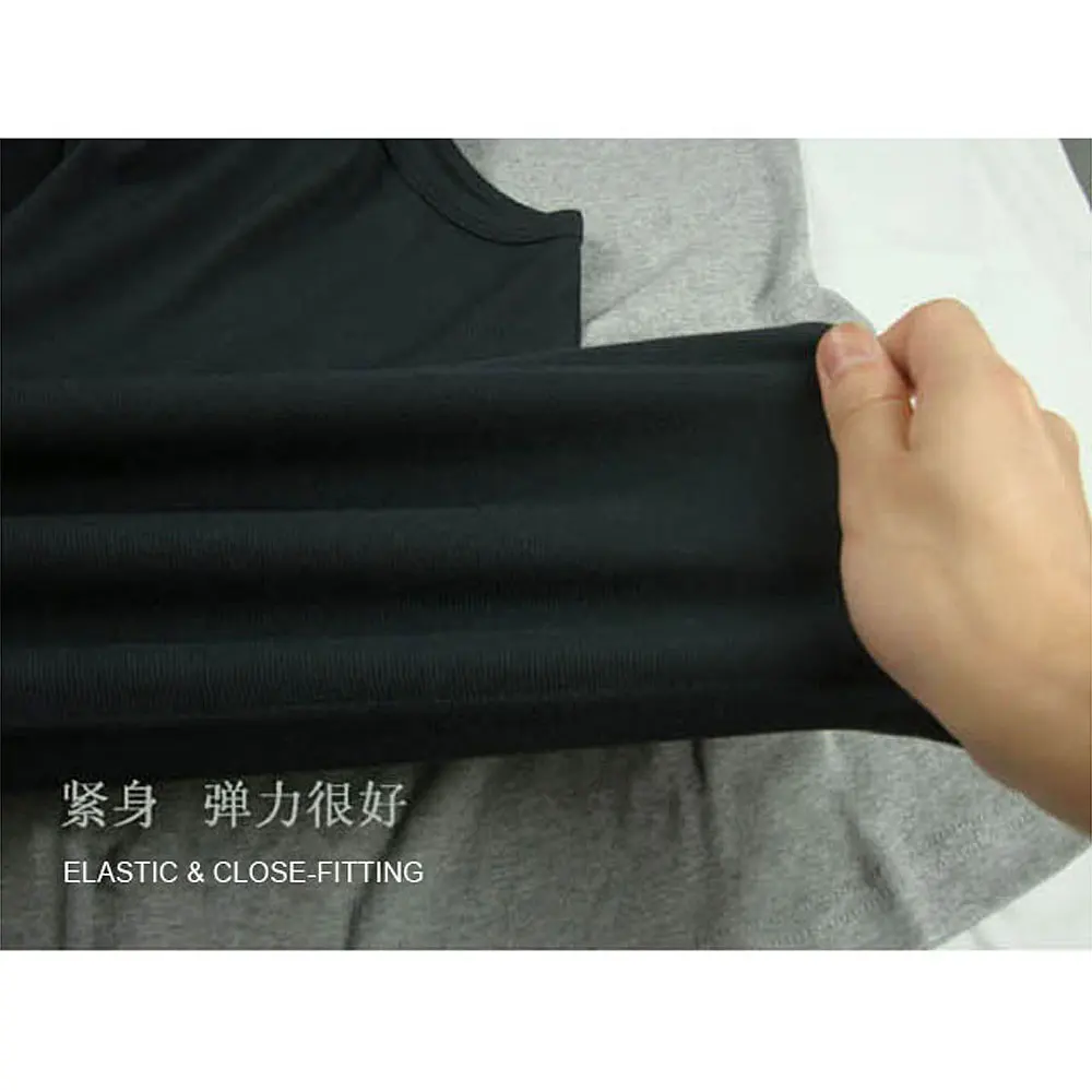 Топ на бретелях с круглым вырезом без рукавов жилет мужской 100% хлопок фитнес
