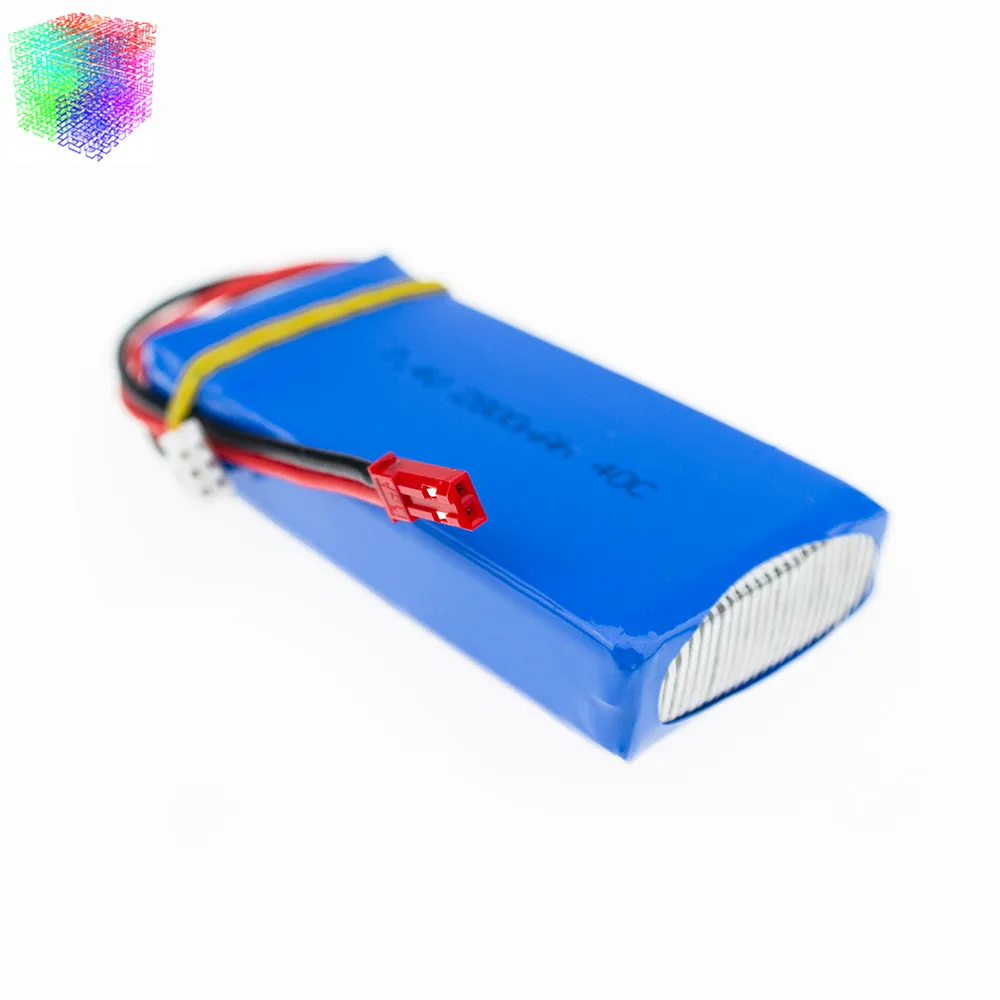 1 шт. Lipo аккумулятор 7 4 В 2800 мАч 2s для WLToys V262 V333 V323 V666 RC вертолет Quadcopter drone|lipo battery