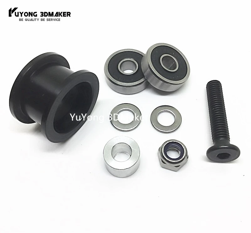 New Listing High Precision CNC Delrin Smooth Idler Pulley Wheel Kits 