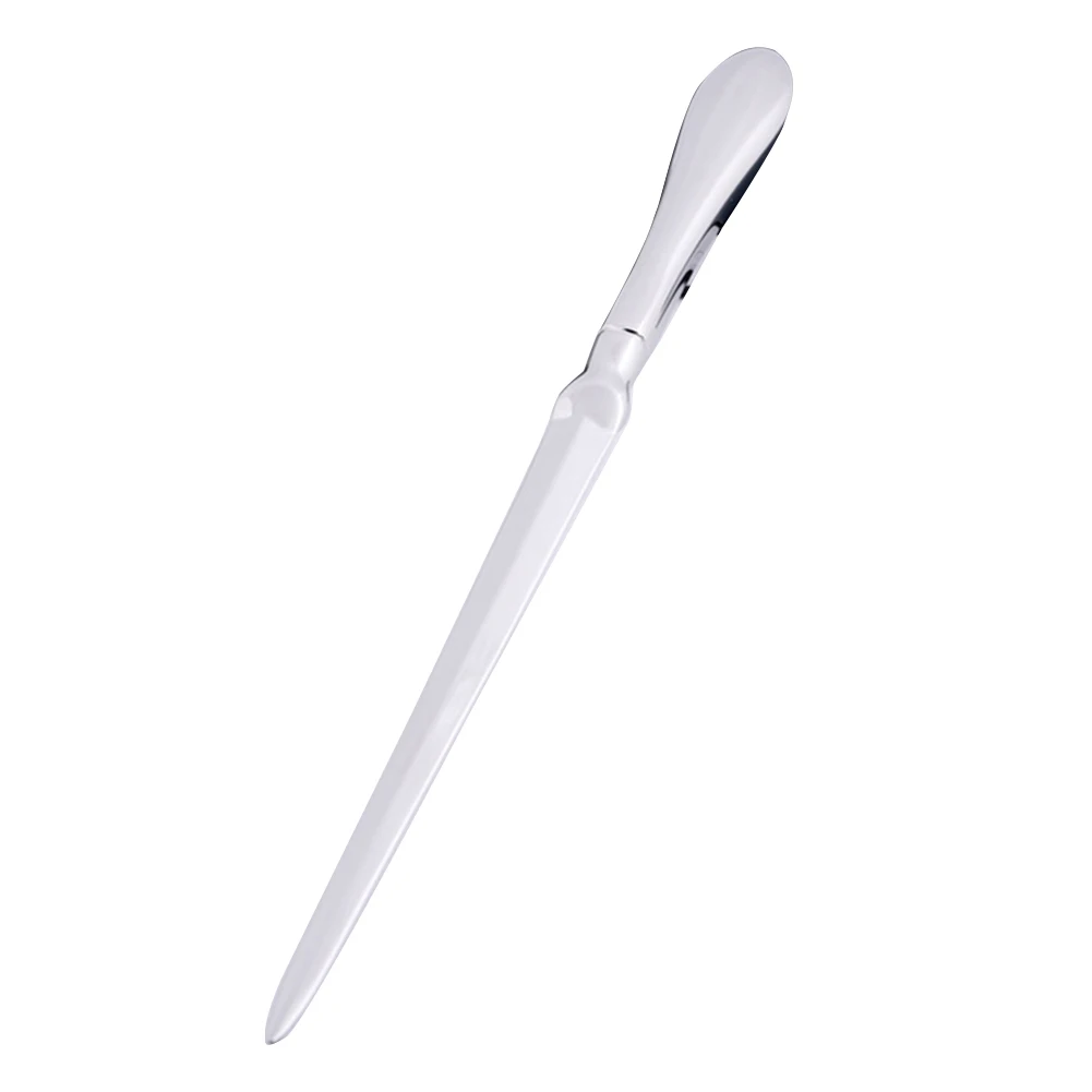

Envelope Knife Practical Universal Stainless Steel Silver Solid Lightweight Cutter Letter Opener Hand Office School Slitter