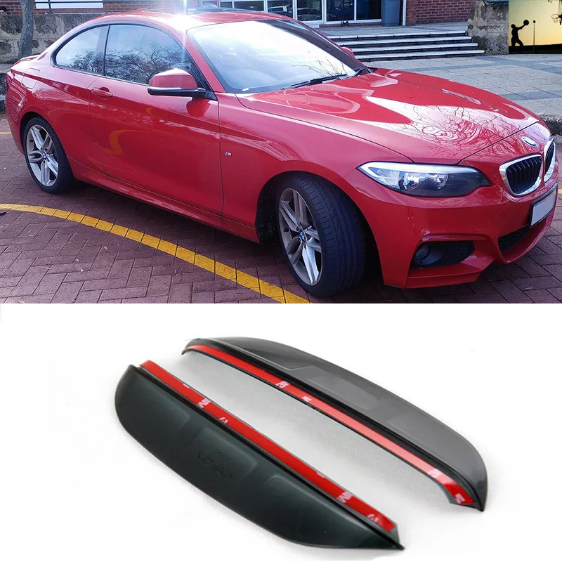 

Car-Styling FOR BMW 2 Series F22 2014 2015 2016 2017 Rearview Mirror Rain Eyebrow Reflective Mirror Side Mirror Rain Visor