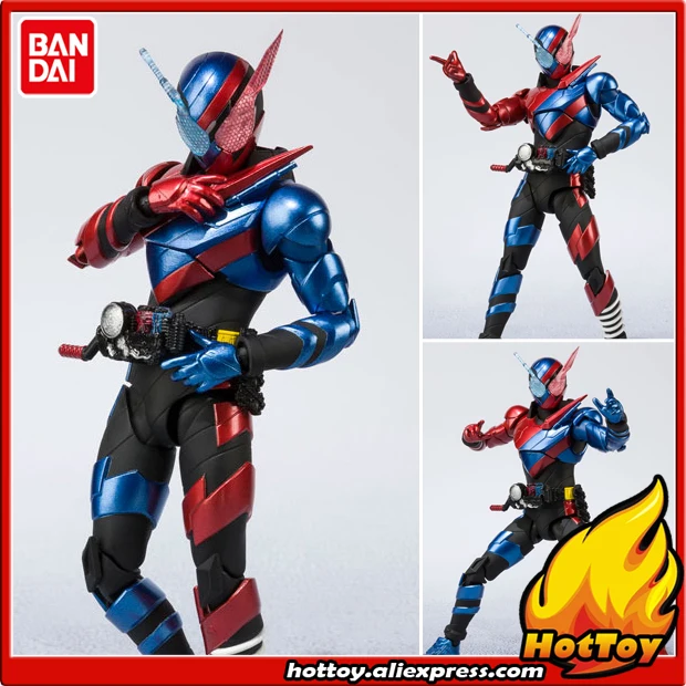 Original BANDAI Tamashii Nations S.H.Figuarts (SHF) Action Figure - Kamen Rider Build Rabbit Tank Form from
