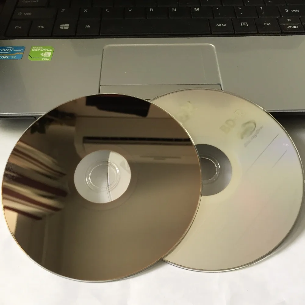 Atacado 50 discos originais k marca em branco impresso 25 gb 6x